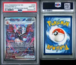 2024 Pokemon Paldean Fates Charizard #234 Special Illustration Rare PSA 10 SIR - Image 3