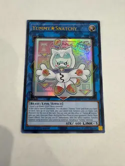 yugioh yummy snatchy ultra rare jush-en022 jush - Image 1