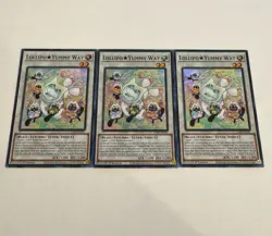 yugioh lollipo yummy way super rare 3x jush-en021 jush - Image 1