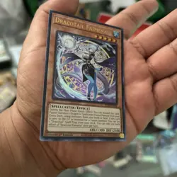 yugioh dracotail faimena ultra rare jush-en002 jush - Image 1