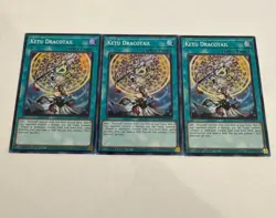 yugioh ketu dracotail super rare 3x jush-en008 jush - Image 1