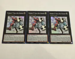 yugioh number 67: pair-a-dice smasher super rare 3x jush-en058 jush - Image 1
