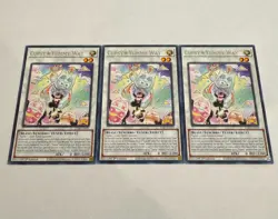 yugioh cupsy yummy way rare 3x jush-en019 jush - Image 1