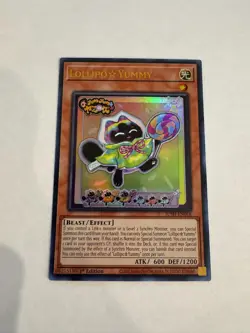 yugioh lollipo yummy ultra rare jush-en018 jush - Image 1