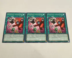 yugioh obedience schooled rare 3x jush-en029 jush - Image 1