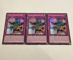 yugioh yummy redemption super rare 3x jush-en026 jush - Image 1