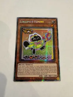 yugioh lollipo yummy starlight rare jush-en018 jush - Image 1