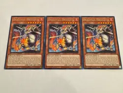 yugioh dracotail urgula rare 3x jush-en004 jush - Image 1