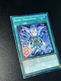 yugioh rahu dracotail collector's rare jush-en009 jush - Image 3