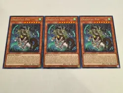 yugioh dracotail pan rare 3x jush-en003 jush - Image 1