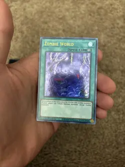 Yugioh - Zombie World (Ultra Rare) (1st Edition) - GFP2-EN154 P - Image 2