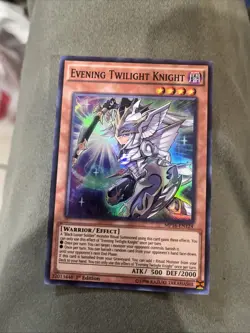 YUGIOH Evening Twilight Knight MP16-EN124 1ST EDITION NM NEVER PLAYED!!! - Image 1