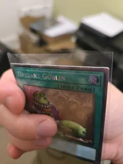 YuGiOh! Upstart Goblin - RA03-EN096 - Platinum Secret Rare 1st Edition - NM/M - Image 4