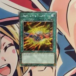 YuGiOh! United We Stand - RA03-EN112 - Platinum Secret Rare 1st Edition - NM/M - Image 1