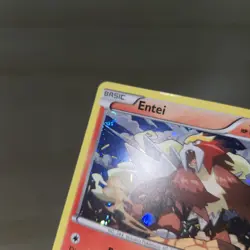 SWIRL 🌀💫 Entei Cosmos Holo 14/98 XY Ancient Origins Promo Pokemon Card - Image 2