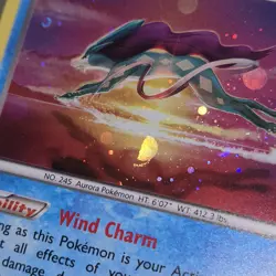 TRIPLE SWIRL 🌀💫 Suicune 30/122 Breakpoint Cosmo Holo Rare Promo Pokemon Card - Image 4