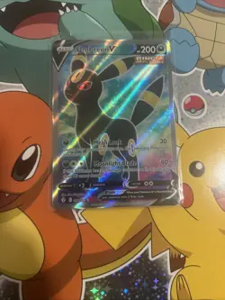 Pokemon TCG Umbreon v Full Art Ultra Rare Holo Card 188/203 - Image 2