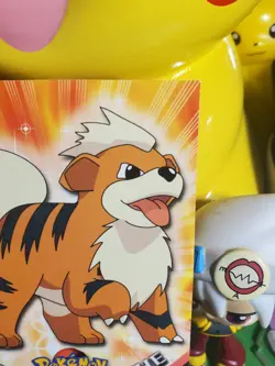 Pokemon TCG Vintage 1998 Topps Growlithe #58 NM/M Blue Label Pokemon Card - Image 3