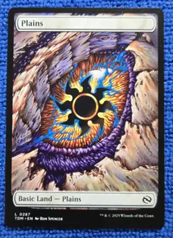MTG 1x Tarkir: Dragonstorm Plains Regular Card #0287 - Image 1