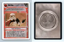 Move Along ... Star Wars Premiere Unlimited 1995 LS Rare CCG Card - Image 1