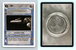 Gold 1 Star Wars Premiere Unlimited 1995 LS Rare CCG Card - Image 1