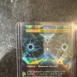Cosmogoyf (0313) Borderless Foil Edge of Eternities Mtg - Image 3