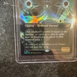 Cosmogoyf (0313) Borderless Foil Edge of Eternities Mtg - Image 4