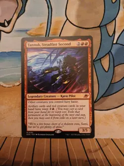 Tannuk, Steadfast Second 0162 Non Foil Mythic MTG Edge Of Eternities - Image 1