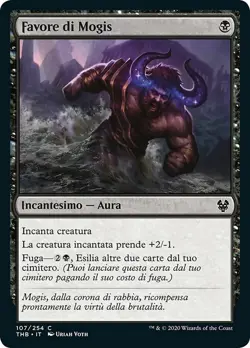 MTG Magic THB Theros Beyond Death - 1x ITA NM 107 C Favore di Mogis - Image 1