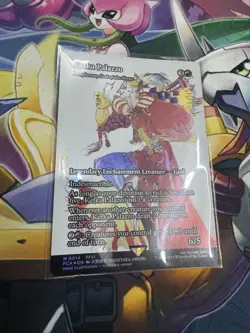 Mtg Kefka Palazzo English Foil Inheritance History Final Fantasy Amano Yoshitaka - Image 1
