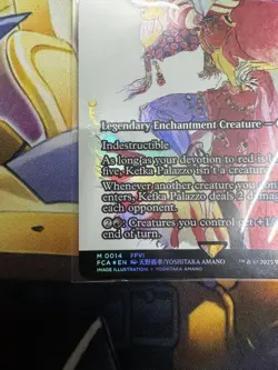 Mtg Kefka Palazzo English Foil Inheritance History Final Fantasy Amano Yoshitaka - Image 5