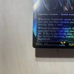 Mtg Soldier Of Mastery Sephiroth Borderless Edition Foil English Version - Image 5