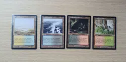 Mtg On Throat Fetch Land Set Of 4 - Image 1
