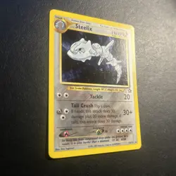 Steelix 15/111 Neo Genesis Pokemon Card Unlimited Holo Rare Lightly Played LP - Image 2