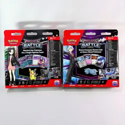 2x Pokemon TCG Rival Battle Deck-Marnie Morpeko & Steve Beldum Complete Set New - Image 2