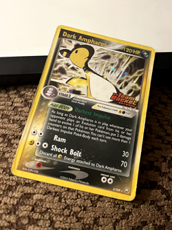 Pokemon TCG - Dark Ampharos 2/109 EX Team Rocket Returns 2004 Holo RARE STAMPED - Image 1