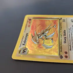 Pokemon 1999 Wotc Fossil Rare Holo 1st Edition #9/62 KABUTOPS - Image 3