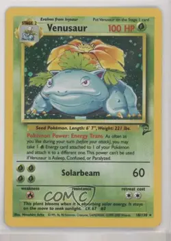 Venusaur Holo Pokemon Base Set 2 #18 2000 10j2 - Image 1
