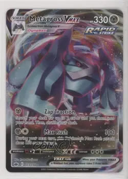 Metagross VMAX Pokemon Sword & Shield Chilling Reign #113 10j2 - Image 1