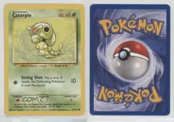 Caterpie Dutch Pokemon Base Set #45 1999 0jf5 - Image 3