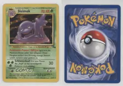 Muk Holo German Pokemon Fossil #13 1999 15fy - Image 3