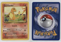 Charmander Pokemon Base Set #46 1999 10j2 - Image 3