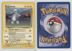 Magnemite 1999-2000 Printing Pokemon Base Set #53 1999 0jf5 - Image 3