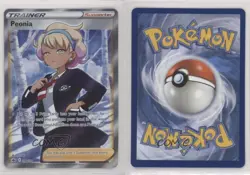 Full Art - Peonia Pokemon Sword & Shield Chilling Reign #196 pe8 - Image 3