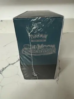 2017 POKEMON TCG SUN & MOON CRIMSON INVASION ETB ELITE TRAINER BOX SEALED - Image 2