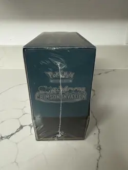 2017 POKEMON TCG SUN & MOON CRIMSON INVASION ETB ELITE TRAINER BOX SEALED - Image 4