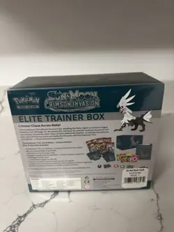 2017 POKEMON TCG SUN & MOON CRIMSON INVASION ETB ELITE TRAINER BOX SEALED - Image 5