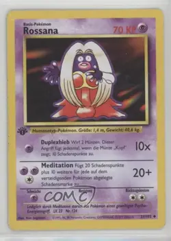 Jynx German 1st Ed. Pokemon Base Set #31 1999 15fy - Image 1