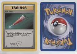 Full Heal Pokemon Base Set #82 1999 0jf5 - Image 3