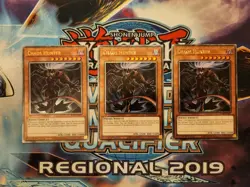 *EURO* Yugioh Chaos Hunter - RA02-EN007 - Quarter Century Secret Rare - NM x3 - Image 1